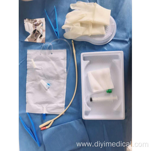 portable unisex drainage catheter urine bag